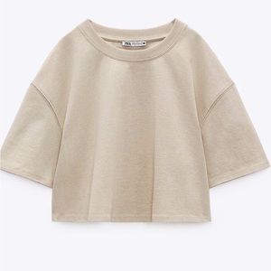 Crop Cotton Shirt